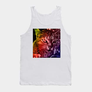 Cat Colors Smoke Tank Top